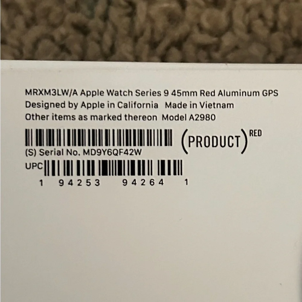 Series 9 45MM Apple Watch